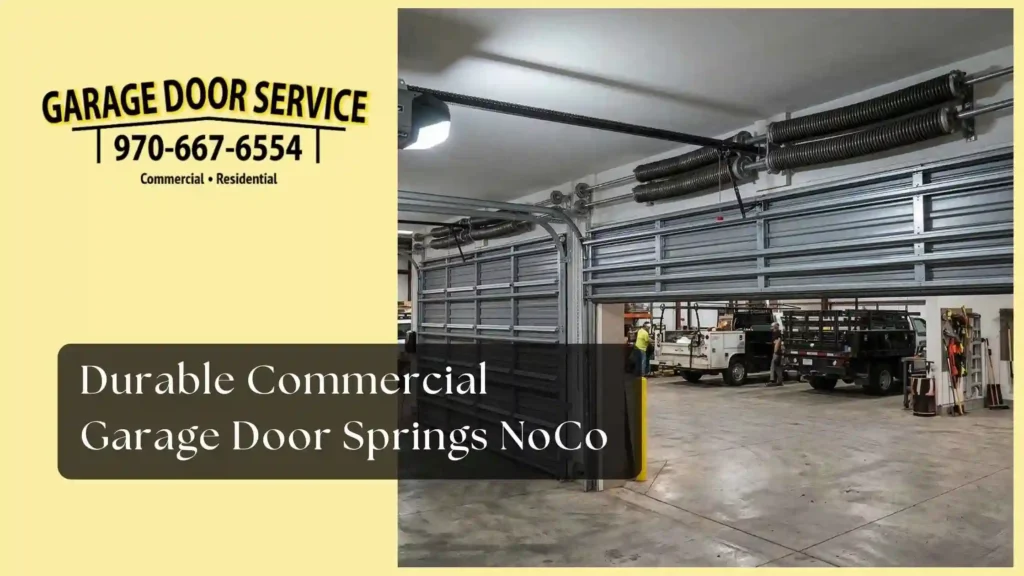 Durable Commercial Garage Door Springs NoCo
