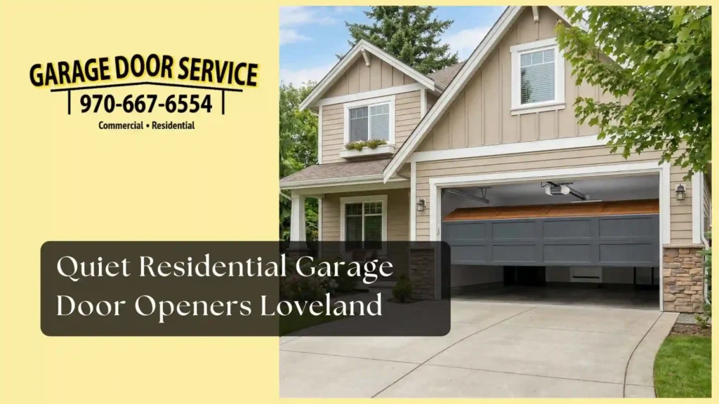 Quiet Residential Garage Door Openers Loveland